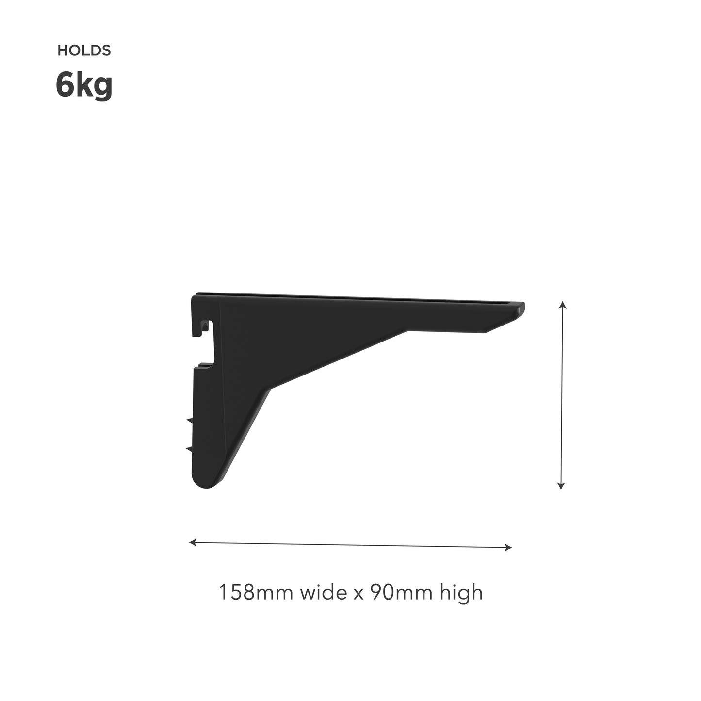 Acoustic Panelling Shelf Brackets - 2 Pack