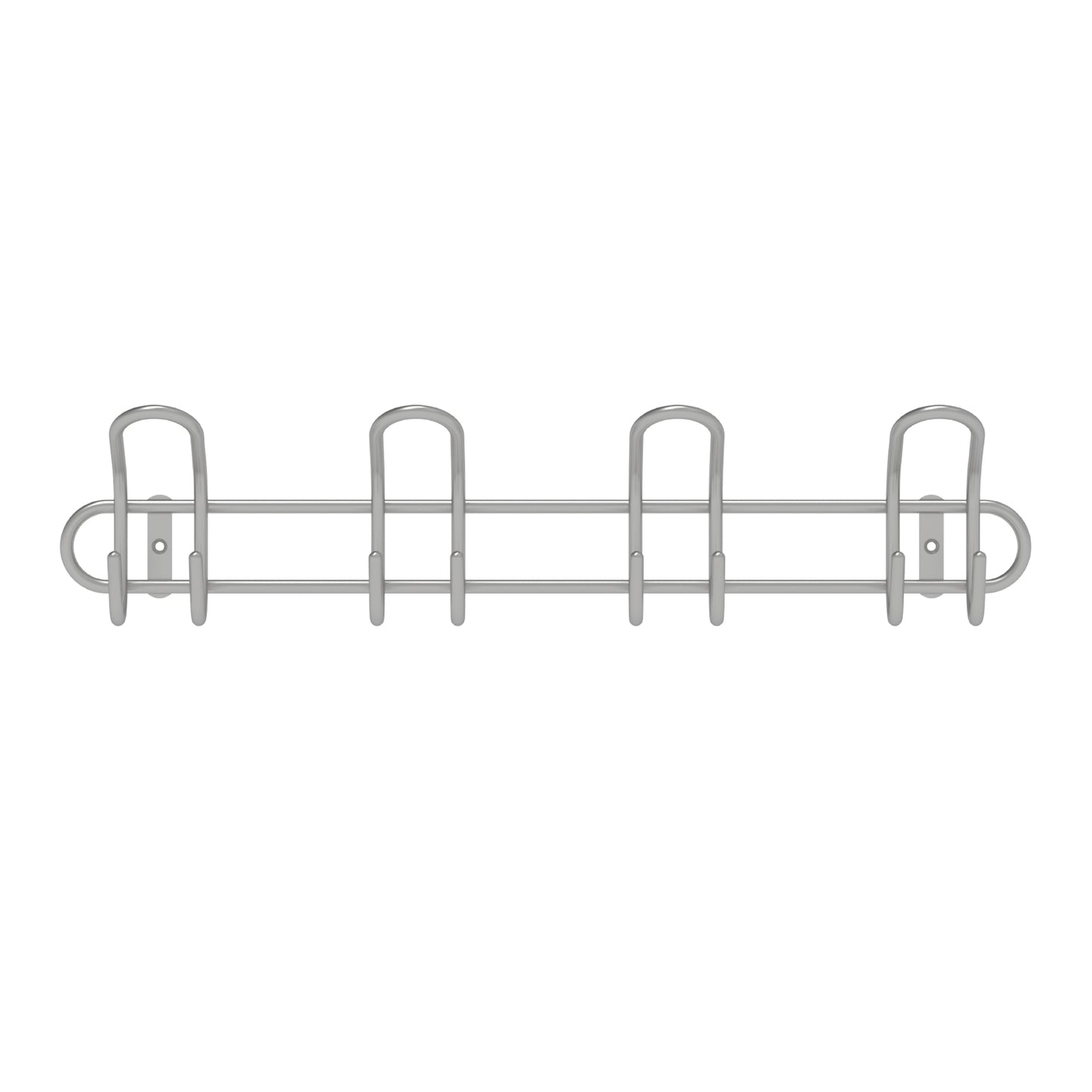 8 Metal Hooks Hook Rail
