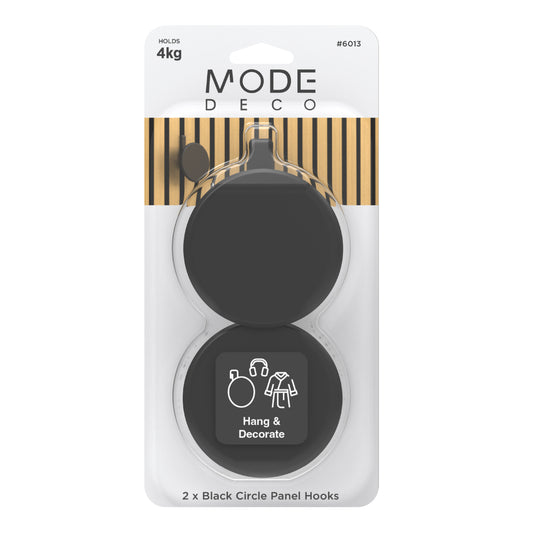 Acoustic Panelling Robe Hooks - 2 Pack